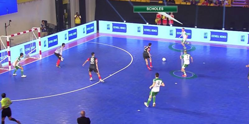 Khung thành sân futsal